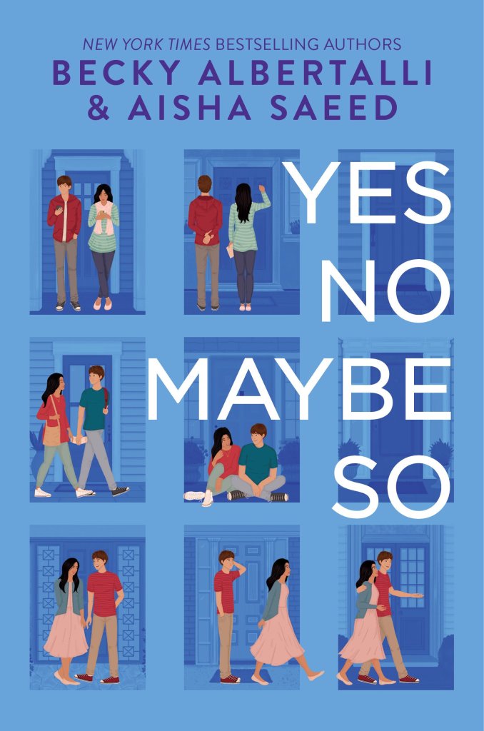 Yes No Maybe So by Becky Albertalli and Aisha Saeed book cover