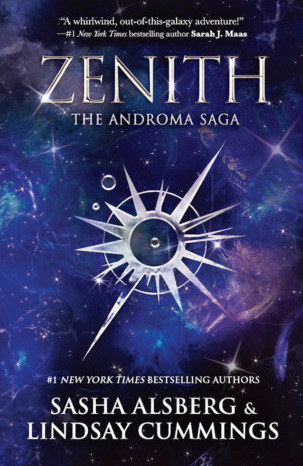 Zenith by Sasha Alsberg and Lindsay Cummings book cover