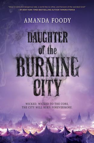 Daughter of the Burning City by Amanda Foody book cover