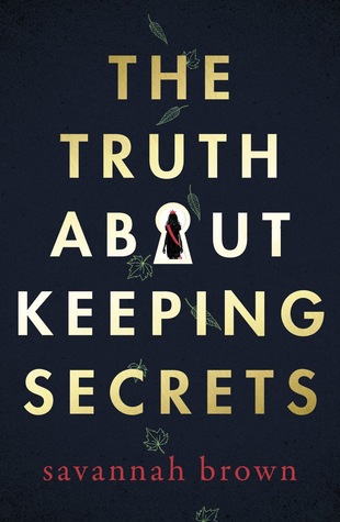 The Truth About Keeping Secrets by Savannah Brown book cover